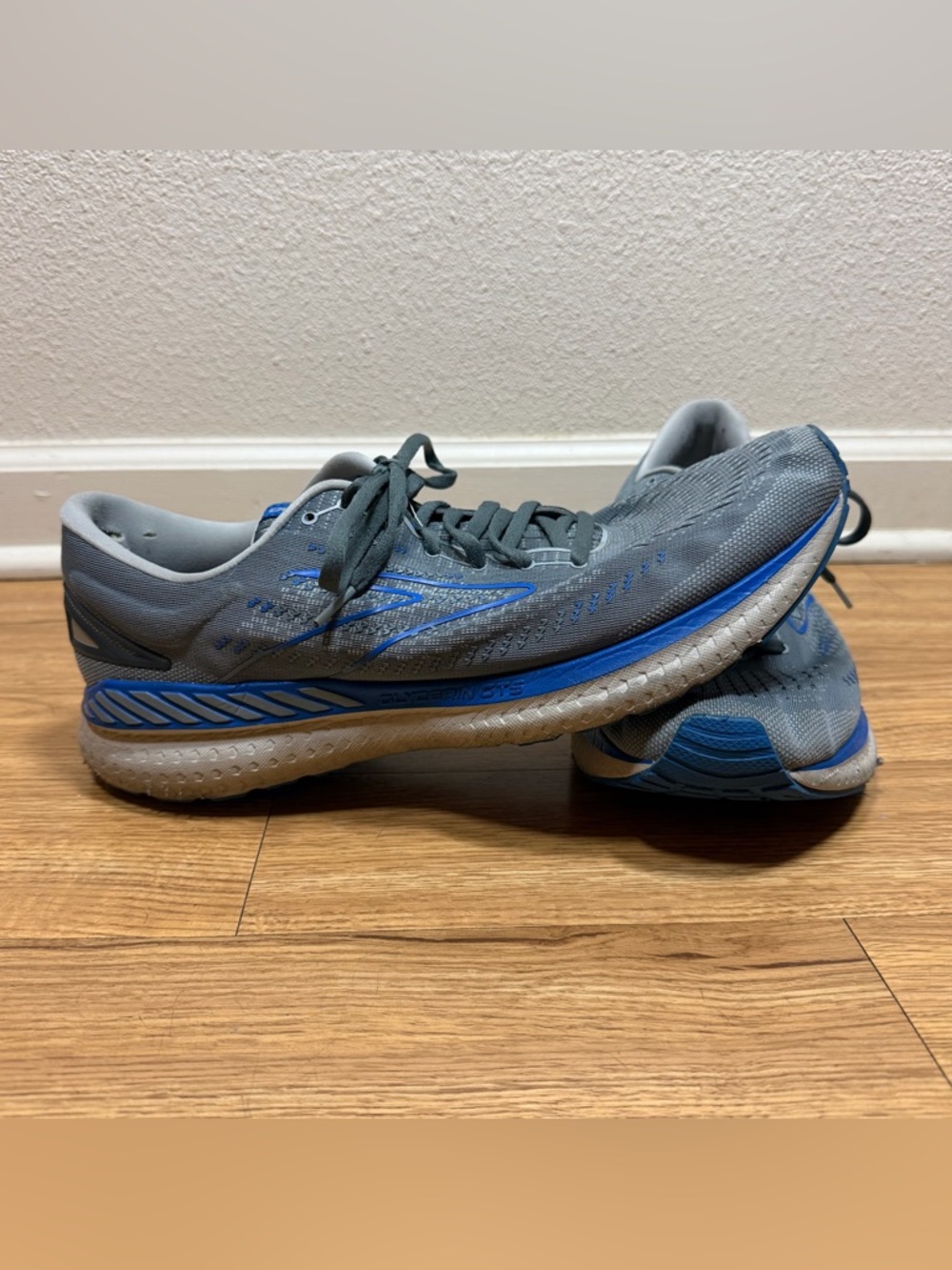 Men’s Brooks Glycerin GTS 19 Athletic Running Shoes 1103571D095 Size 13